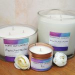 50CL Glass Dish 3 Wick Candle