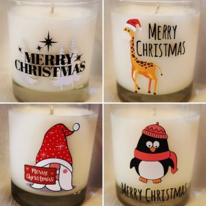Soy Wax 20cl Christmas Themed Candles
